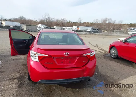2015 Toyota Corolla S Plus z USA, uszkodzony, nr VIN 2T1BURHE5FC419686